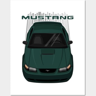 Mustang GT 1999 to 2004 SN95 New Edge - Amazon Green Posters and Art